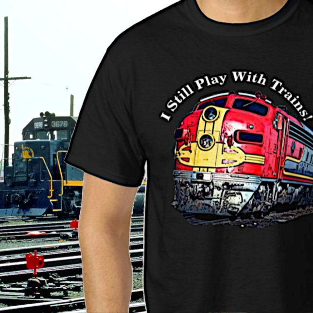 Todavía juego con trenes diesel camiseta de locomo (Subido por el creador)