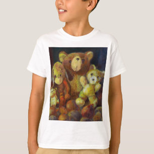 Todavía la vida con la camiseta de Teddy Bears