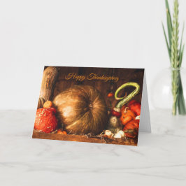 Todavía la vida con la tarjeta de agradecimiento d