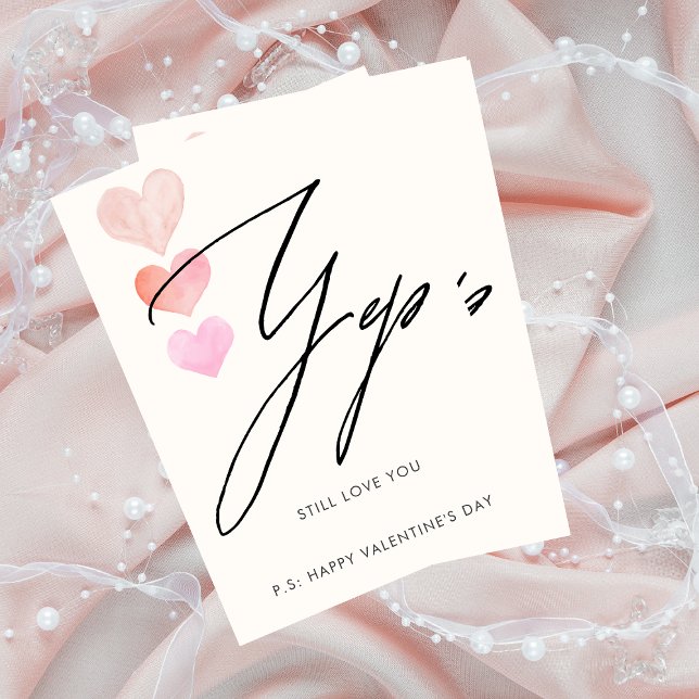 Todavía te quiero tarjeta de San Valentín (This is without photo...)