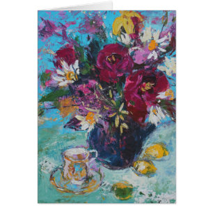 Todavía vida con la taza de té 2013