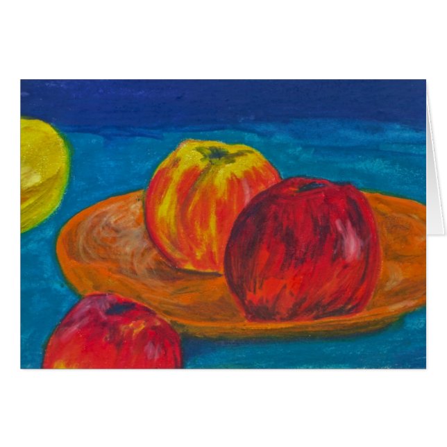 Todavía vida con las manzanas (Anverso (Horizontal))