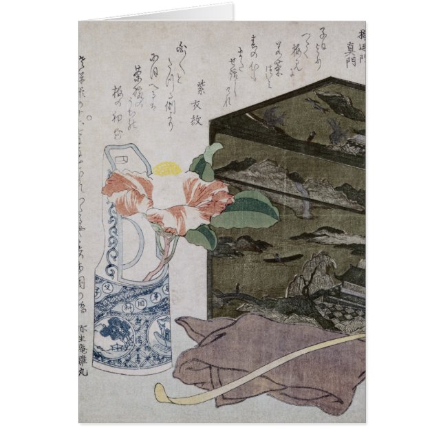 Todavía vida con un Camelia, c.1820 (Frente)