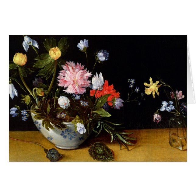 Todavía vida de flores (Anverso (Horizontal))