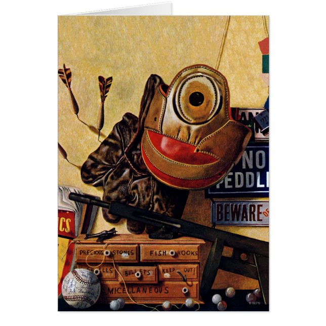 Todavía vida de los juguetes de los muchachos (Frente)