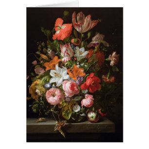Todavía vida de los lirios de los rosas, tulipane