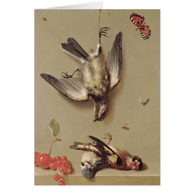 Todavía vida de los pájaros y de las cerezas (Frente)