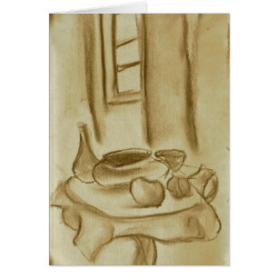 Todavía vida en sepia