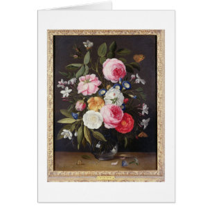 Todavía vida T32512 de flores en un florero, 1661