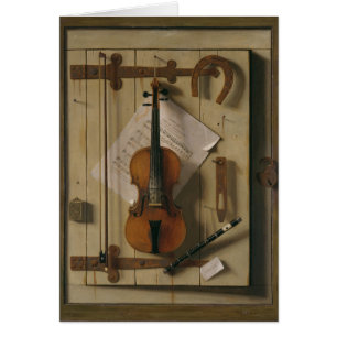 Todavía vida, violín y música