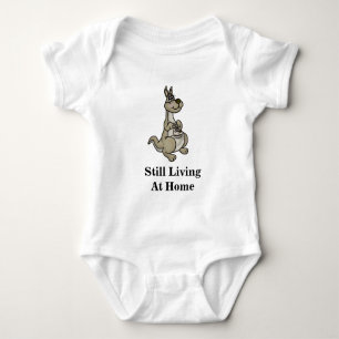 Todavía Viven En Casa Camisa De Bebé (Kangaroo & B