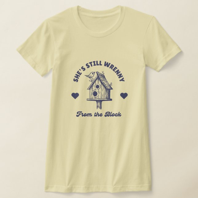Todavía Wrenny de la camiseta de bloqueo (Distribución)