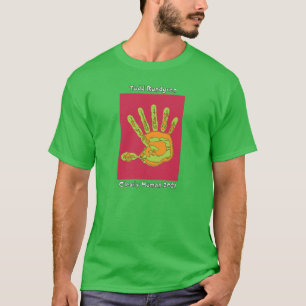 Todd Rundgren Camiseta Verde De Mano Claramente Hu