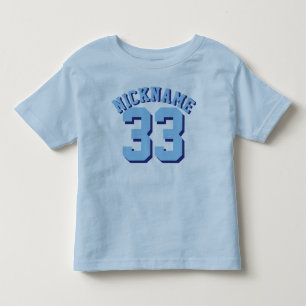 Toddler azul   Diseño de Jersey Deportivo