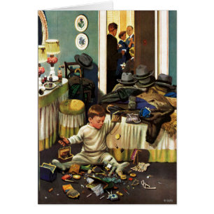 Toddler Empties Purses