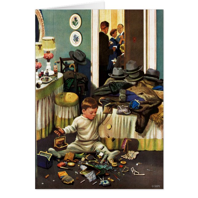 Toddler Empties Purses (Frente)