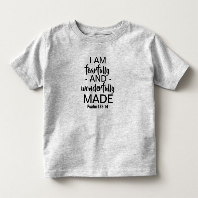 Toddler Fine Jersey T-Shirt (Anverso)