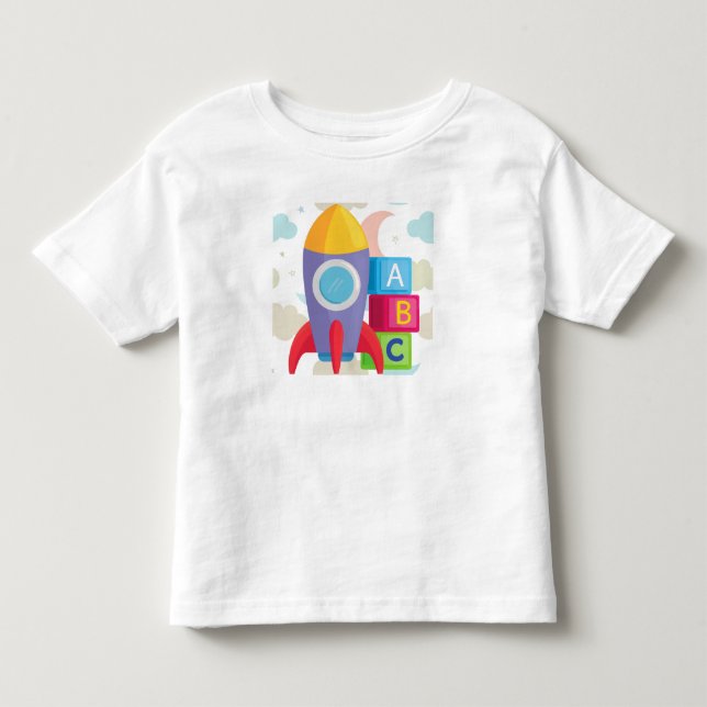 Toddler Fine Jersey T-Shirt (Anverso)