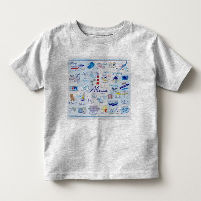 Toddler Fine Jersey T' "The ABC's of Hope Town" (Anverso)