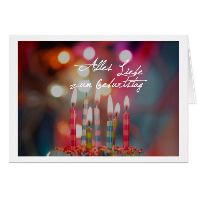 Todo amores al cumpleaños (Anverso (Horizontal))