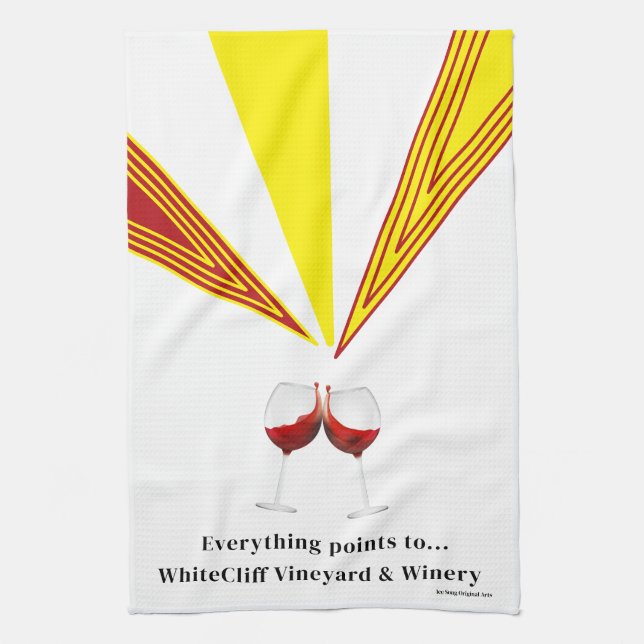 Todo apunta a... Paños de cocina (Vertical)