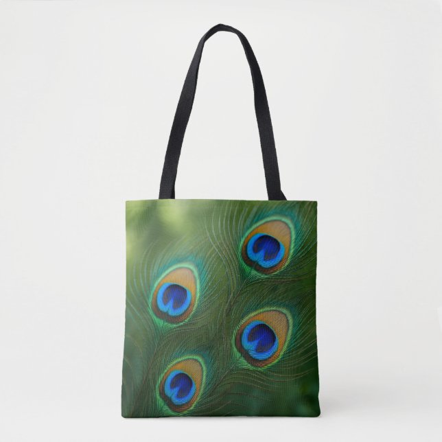 Todo el diseño de Peacock Bolsa de Tote (Anverso)