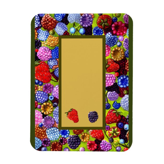 Todo el imán de la frontera de Berries (Vertical)
