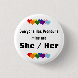 Todo el mundo tiene el botón Pronouns