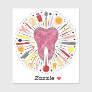 Todo el Pegatina dental