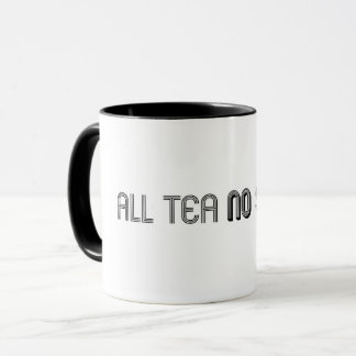 Todo el té ninguna taza de la sombra
