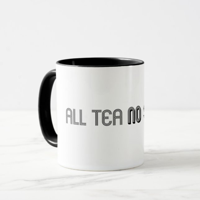 Todo el té ninguna taza de la sombra (Anverso izquierdo)
