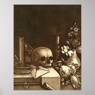 Todo en arte de contorno negro vanidad