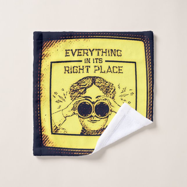 Todo En Su Lugar Correcto (Toallita)