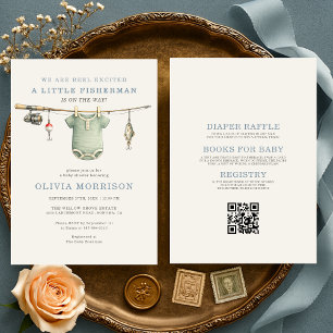 Todo en una invitación de Baby Shower emocionada d