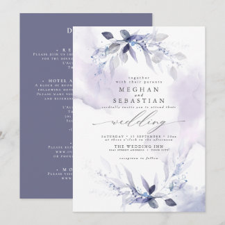 TODO en UNA Invitación de Bodas de Acuarela de Cir