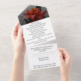 Todo En Uno 40.ª ruby por invitación al aniversario del boda