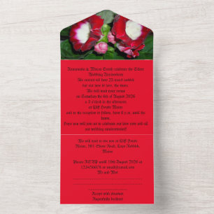 Todo En Uno invitación 25º aniversario de bodas plateado