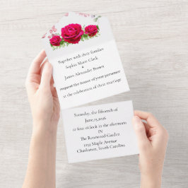 Todo En Uno Invitación a la boda