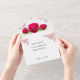 Todo En Uno Invitación a la boda