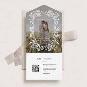 Todo En Uno Invitación a la boda fotográfica de Norwich con ta
