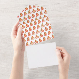 Todo En Uno Invitación a la fiesta de cumpleaños de Capybara  