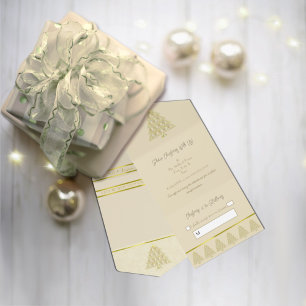 Todo En Uno Invitación a un evento de Navidades para hacer una