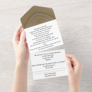 Todo En Uno invitación al aniversario de bodas de oro número 5