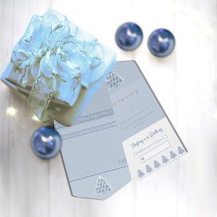 Todo En Uno Invitación al evento Blue All in One Navidades