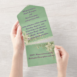 Todo En Uno Invitación de boda para todos