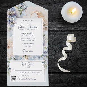 Todo En Uno Invitación de boda para todos
