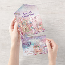 Invitación de cumpleaños de Unicornio