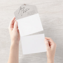 Todo En Uno Invitación de vacaciones de navidades