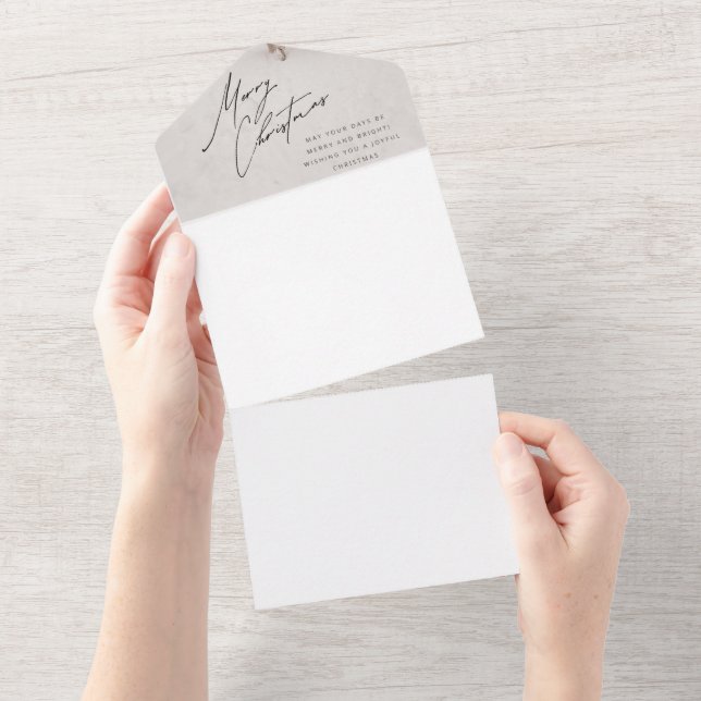 Todo En Uno Invitación de vacaciones de navidades (desgarro)