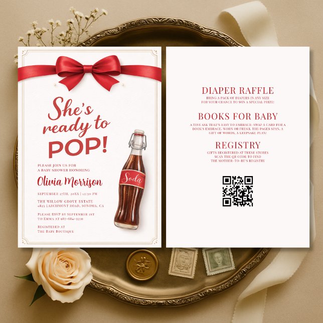 Todo en uno listo para explotar Invitación de Baby (Subido por el creador)